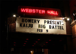 Kaiju at Webster Hall